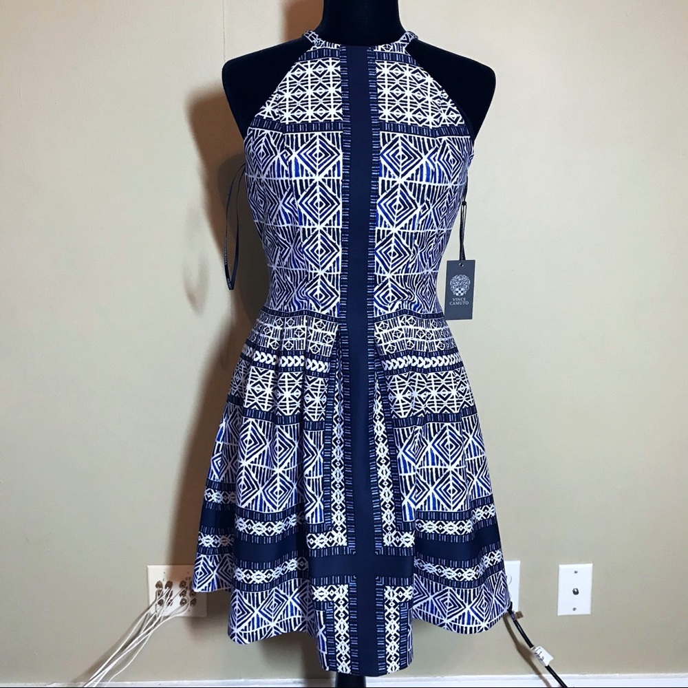 NEW Vince Camuto sleeveless mid length dress